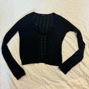 Brandy Melville- John Galt tie front cardigan